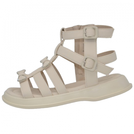 Sandale fete - Sandale ortopedice pentru fete Bessky BL3345-3C, Bej