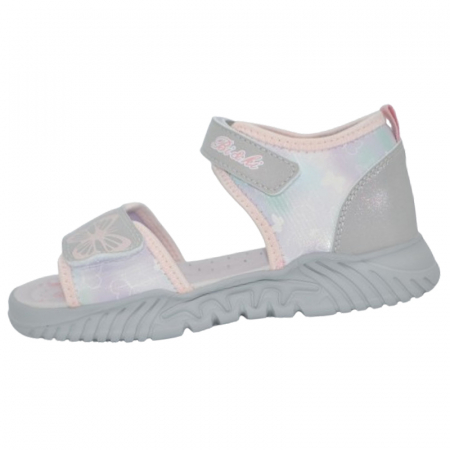 Sandale fete - Sandale ortopedice pentru fete Bi&Ki A-B01284-D, Gri