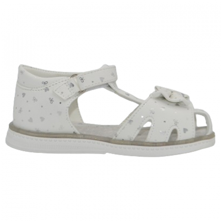 Sandale ortopedice pentru fete Bessky BL2606-1B, Alb [1]