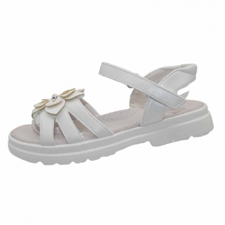 Sandale fete - Sandale ortopedice pentru fete MRS R607-A, Alb
