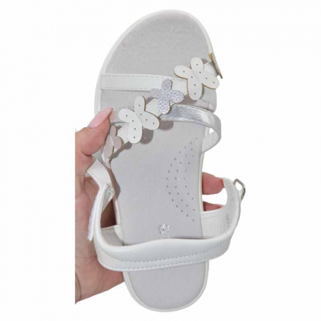 Sandale ortopedice pentru fete MRS M603-A, Alb [2]