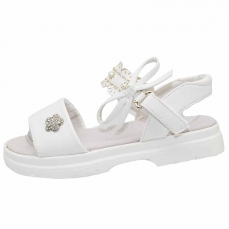 Sandale fete - Sandale ortopedice pentru fete MRS R608, Alb