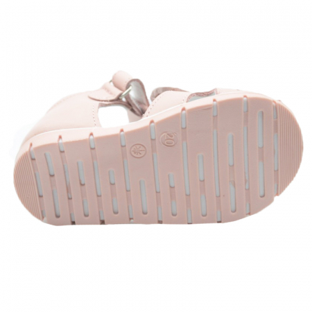 Sandale ortopedice din piele pentru fete Small Foot SSMFF13-25, Roz [2]