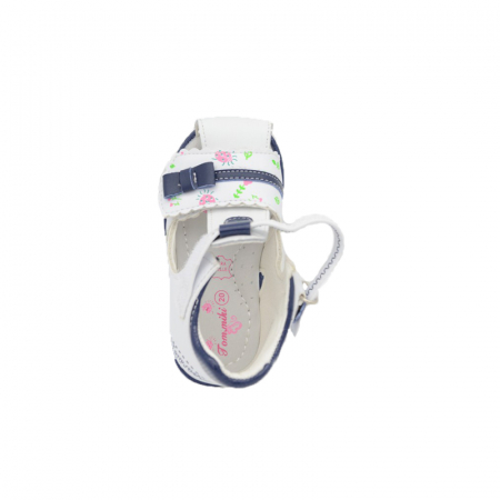 Sandale ortopedice pentru fete Tom Miki B-3230-B-19, Alb [4]