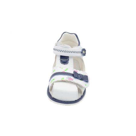 Sandale ortopedice pentru fete Tom Miki B-3230-B-19, Alb [2]