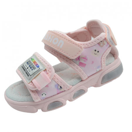Sandale ortopedice pentru fete Tom Miki C-10090-B, Roz [1]