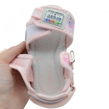 Sandale ortopedice pentru fete Tom Miki C-10090-B, Roz [4]