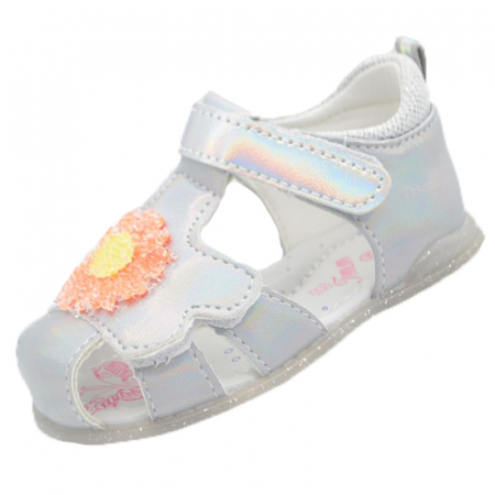 Sandale fete - Sandale ortopedice pentru fete Tom Miki C-T9128-M-18, Gri