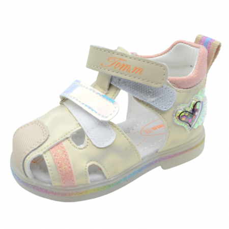 Sandale ortopedice pentru fete Tom Miki C-T9965-F, Bej [2]