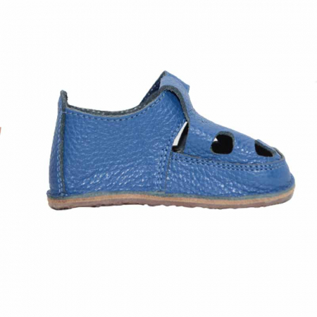 Sandale din piele pentru baieti Tega TGGA1, Albastru [3]