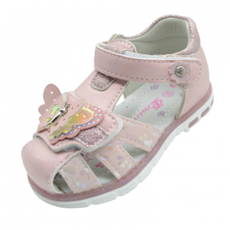 Sandale ortopedice pentru fete Tom Miki F-0112-E, Roz [1]
