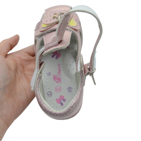 Sandale ortopedice pentru fete Tom Miki F-0112-E, Roz [3]