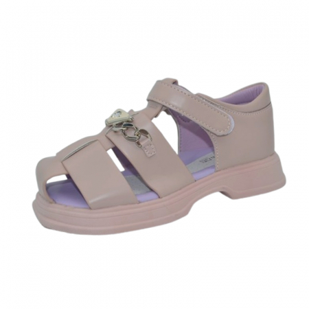Sandale fete - Sandale ortopedice, pentru fete, Tom Miki T-0686-B, Roz