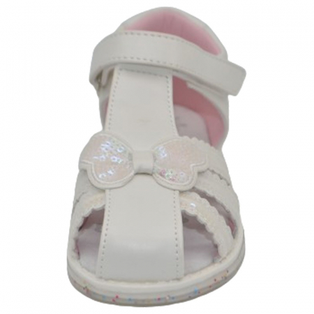 Sandale ortopedice pentru fete American Club XD54/22, Alb [2]