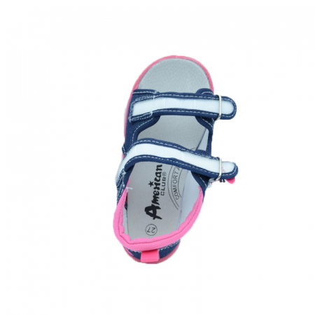Sandale pentru fete American Club 34/19B-40375-30, Multicolor [2]