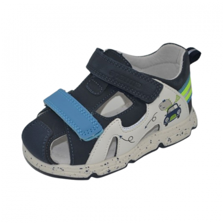 Sandale băieți - Sandale pentru baieti, Apawwa, S3301P, Bleumarin