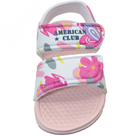Sandale din spuma pentru fete American Club NH68/23R, Roz [1]