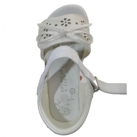 Sandale pentru fete American Club XD56/22A, Alb [3]