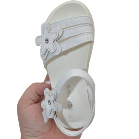 Sandale pentru fete Apawwa GX472A, Alb [4]
