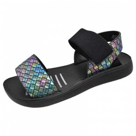 Sandale fete - Sandale pentru fete Bessky JB2590-3C, Negru