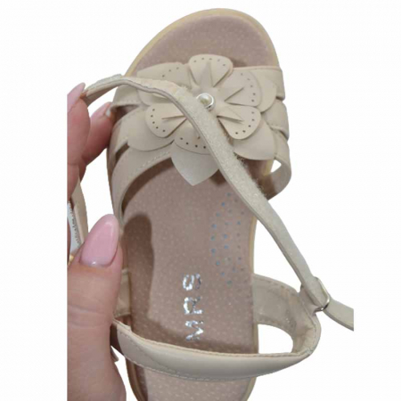 Sandale ortopedice pentru fete MRS R607, Bej [3]