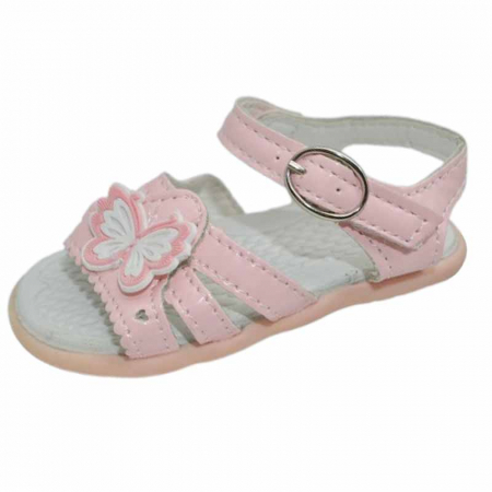 Încălțaminte fete - Sandale pentru fete Mini Junior 250523-SDLR, Roz