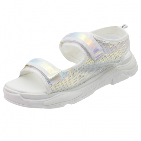 Sandale fete - Sandale pentru fete MRS M2028-31, Alb