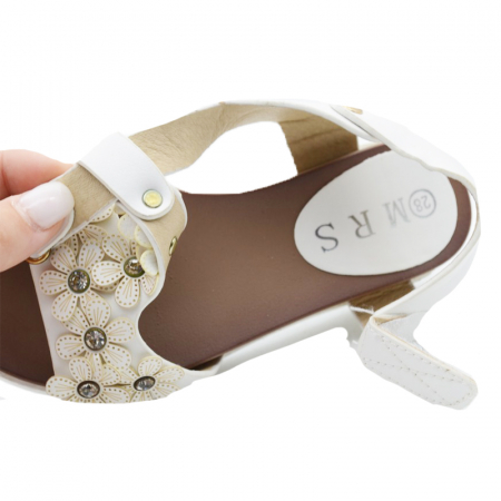 Sandale pentru fete MRS R803A-31, Alb [1]