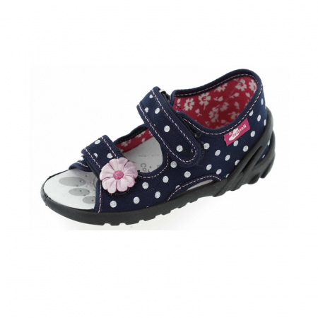 Sandale panza fete - Sandale pentru fete Renbut RNB1-B1-25, Bleumarin