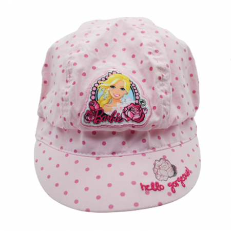 Caciuli si palarii de vara fete - Sapca cu cozoroc pentru fete Barbie-Setino 770-105R-50, Roz