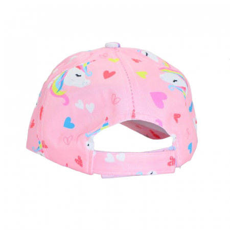 Sapca cu scai si cozoroc pentru fete Mini Junior PRIE-MJ18, Roz [2]