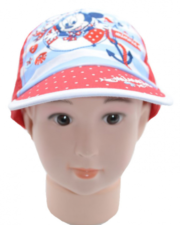 Caciuli si palarii de vara fete - Sapca cu cozoroc pentru fete Minnie Mouse Sun City EP4165RO-50, Rosu