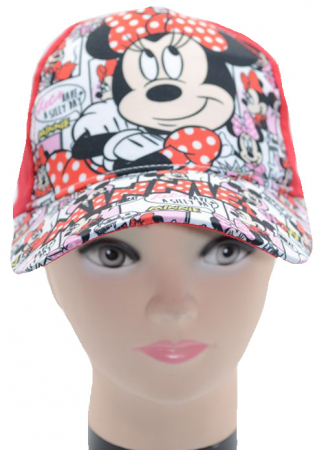Sapca pentru fete Sun City Minnie Mouse EP4024RO-52, Rosu [3]