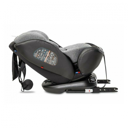 Scaun auto isofix 360 0-36 Kg Caretero Mundo 302946, Gri [9]