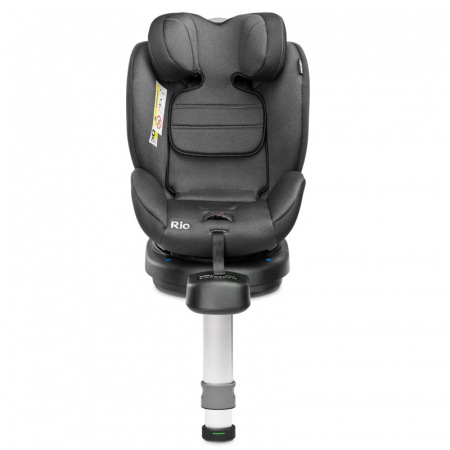 Scaun auto rotativ cu sistem isofix 0-22 kg, 40-105 cm Caretero RIO I-SIZE 306906, Negru [2]