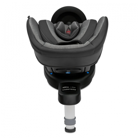 Scaun auto rotativ cu sistem isofix 0-22 kg, 40-105 cm Caretero RIO I-SIZE 306920, Gri [6]