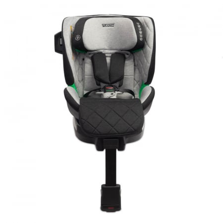 Scaun auto rotativ cu sistem isofix 40-150 cm, 0 luni+, Caretero Turox I-SIZE 030184-G, Gri [7]