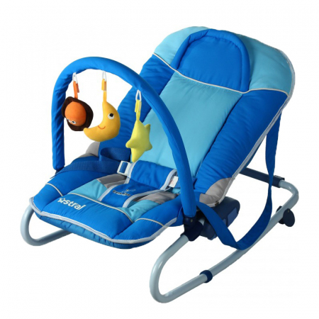 Scaun balansoar pentru bebelusi Caretero Astral SBCA-0A, Albastru [3]
