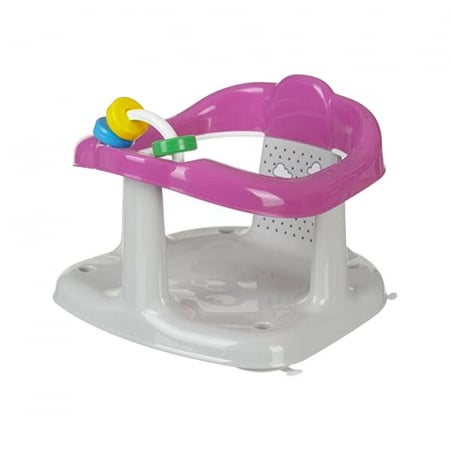 Cadite si suporturi bebelusi - Scaun de baie pentru bebe Maltex Panda 6204-43, Fucsia
