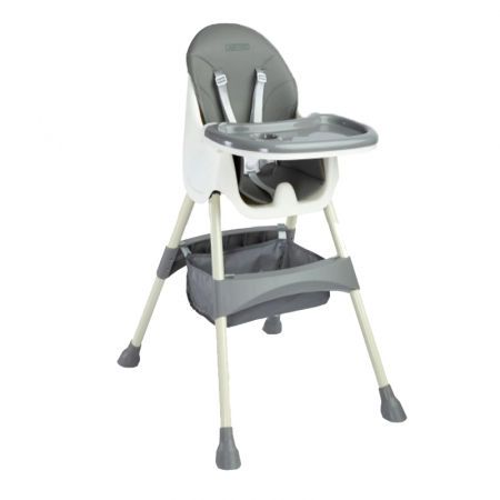 Scaun de masa 2 in 1 Caretero Bill 387376G, Gri [2]