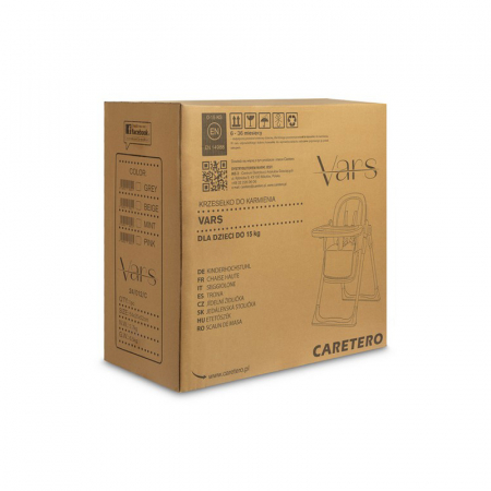 Scaun de masa 2 in 1, Caretero Vars 398211, Bej [7]