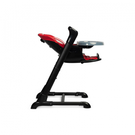 Scaun de masa 2 in 1 cu leagan electric, Caretero Indigo 397238, Rosu [2]