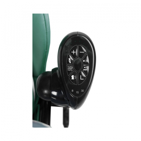 Scaun de masa 2 in 1 cu leagan electric, Caretero Indigo 397160, Verde [6]