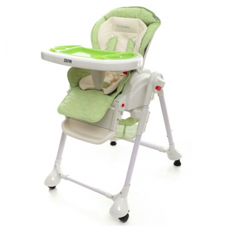 Scaune de masa bebe - Scaun de servit masa pentru copii Coto baby Zefir CTB75, Verde