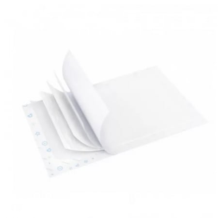 Aleze si chilotei scutec - Set 10 bucati protectie saltea de unica folosinta 90 x 60 cm Canpol babies 78/002, Alb
