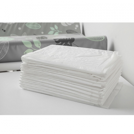 Set 10 bucati protectie 60 x 90 cm de unica folosinta Sensillo 529322, Alb [3]
