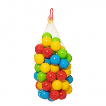 Mingi - Set 60 mingi pentru piscina Mini Junior 115030, Multicolor
