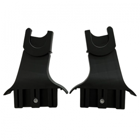 Carucioare - Set 2 adaptoare pentru carucior BabyActive 124542, Negru