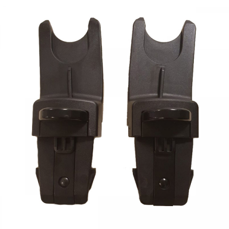 Accesorii carucioare - Set 2 adaptoare pentru scoica 4Baby Cosmo 000188, Negru