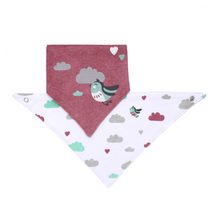 Bavete - Set 2 bavete din bumbac pentru bebelusi BabyOno 879/01